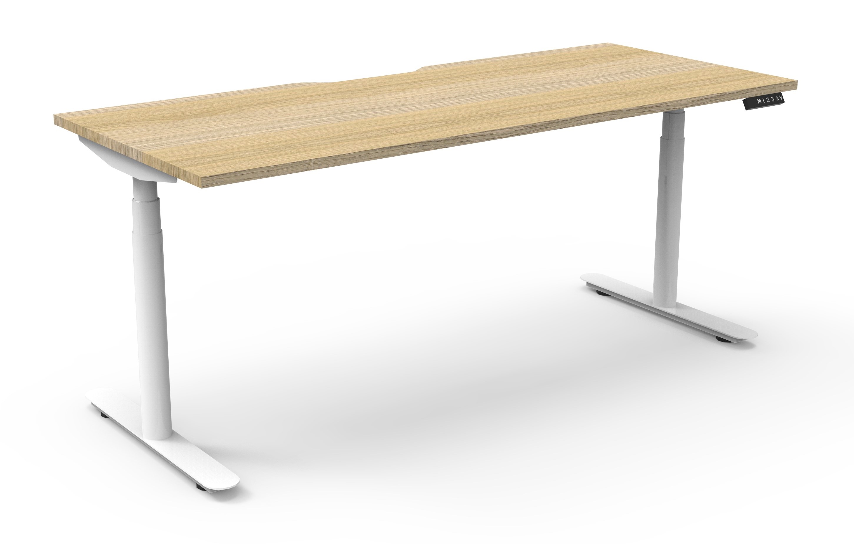 Halo+ Height Adjustable Straight Desk Range